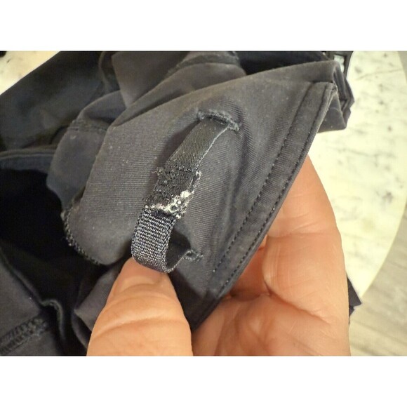 Lululemon Women’s Black Full Length Leggings With Zip Pockets And Mesh  Size 6 - Picture 10 of 10